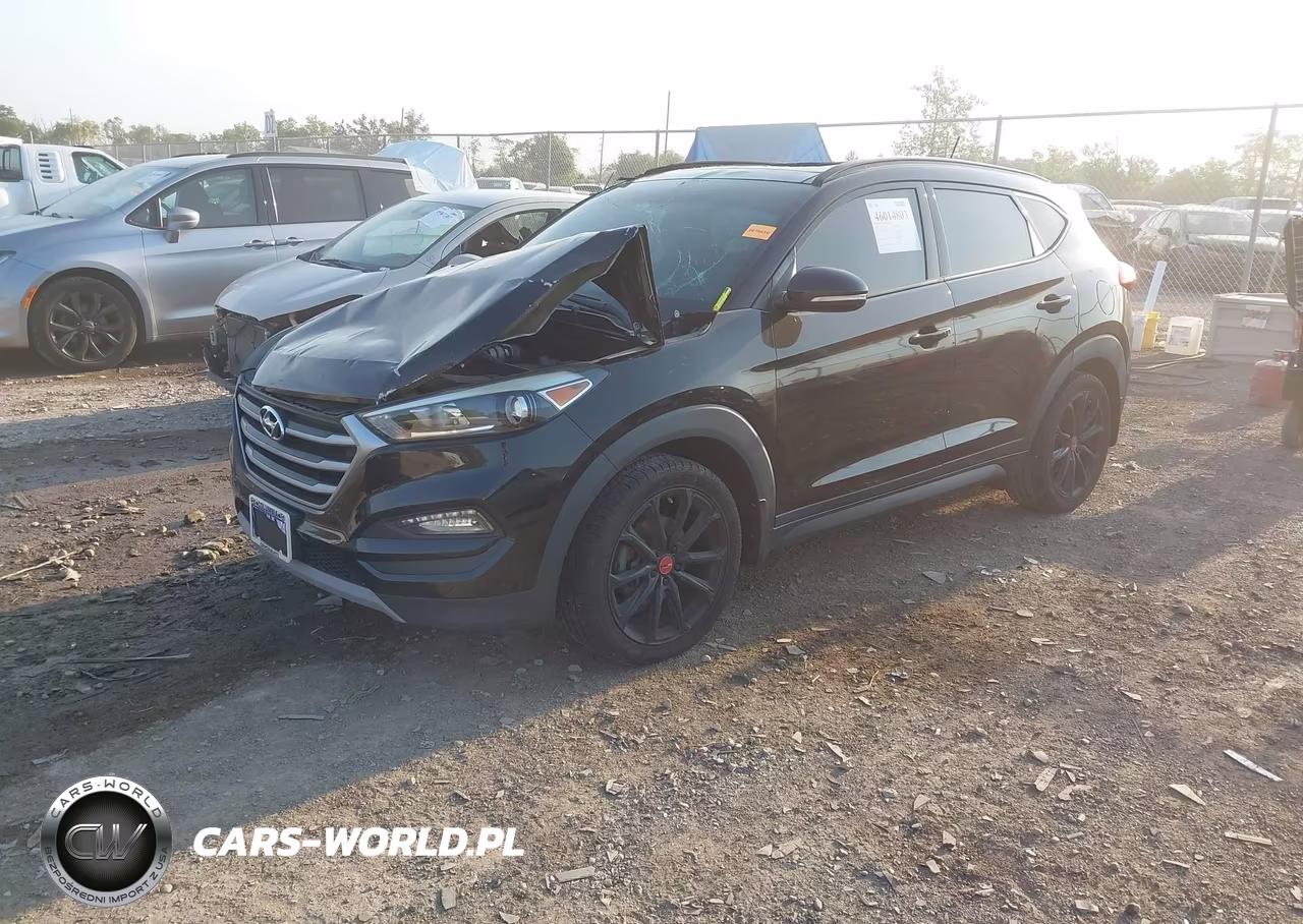 2017 Hyundai Tucson Night VIN:KM8J33A22HU522271 - 2