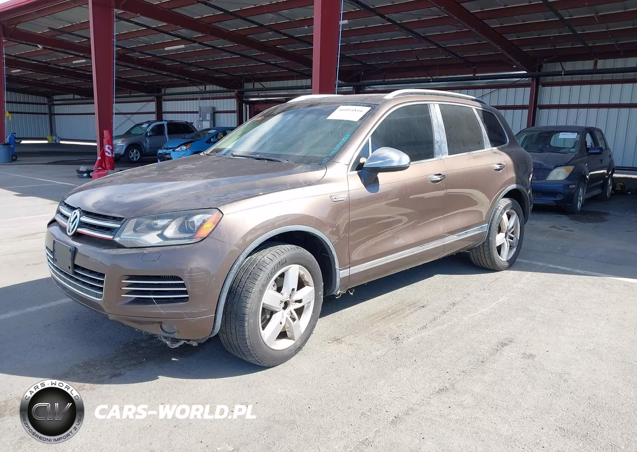 2011 Volkswagen Touareg Tdi Lux VIN:WVGFK9BP4BD003848 - 2