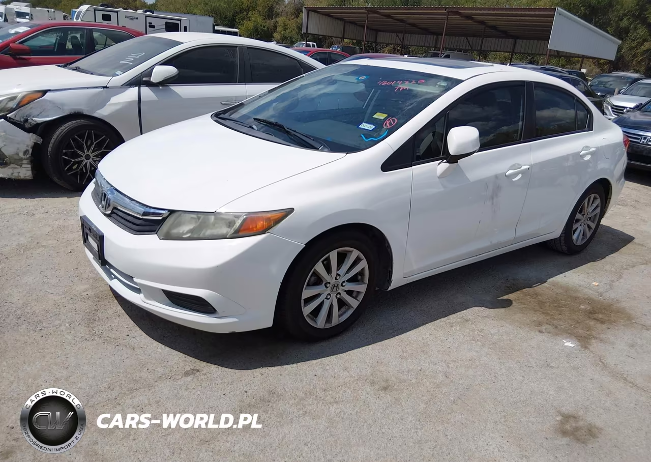 2012 Honda Civic Ex VIN:19XFB2F87CE067770 - 2