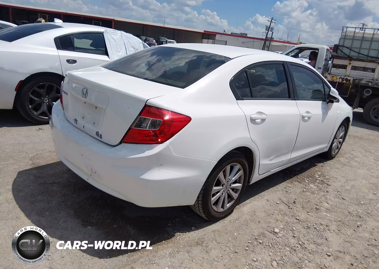 2012 Honda Civic Ex VIN:19XFB2F87CE067770 - 4