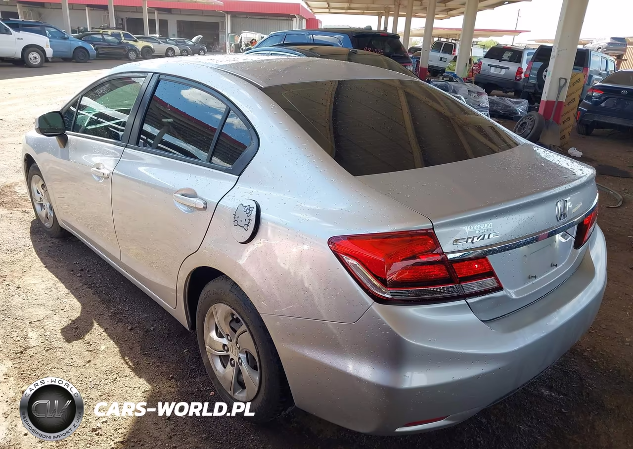 2013 Honda Civic Lx VIN:19XFB2F56DE292737 - 3