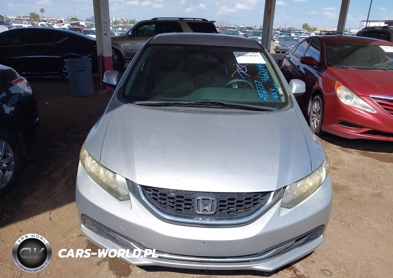 2013 Honda Civic Lx VIN:19XFB2F56DE292737 - 6