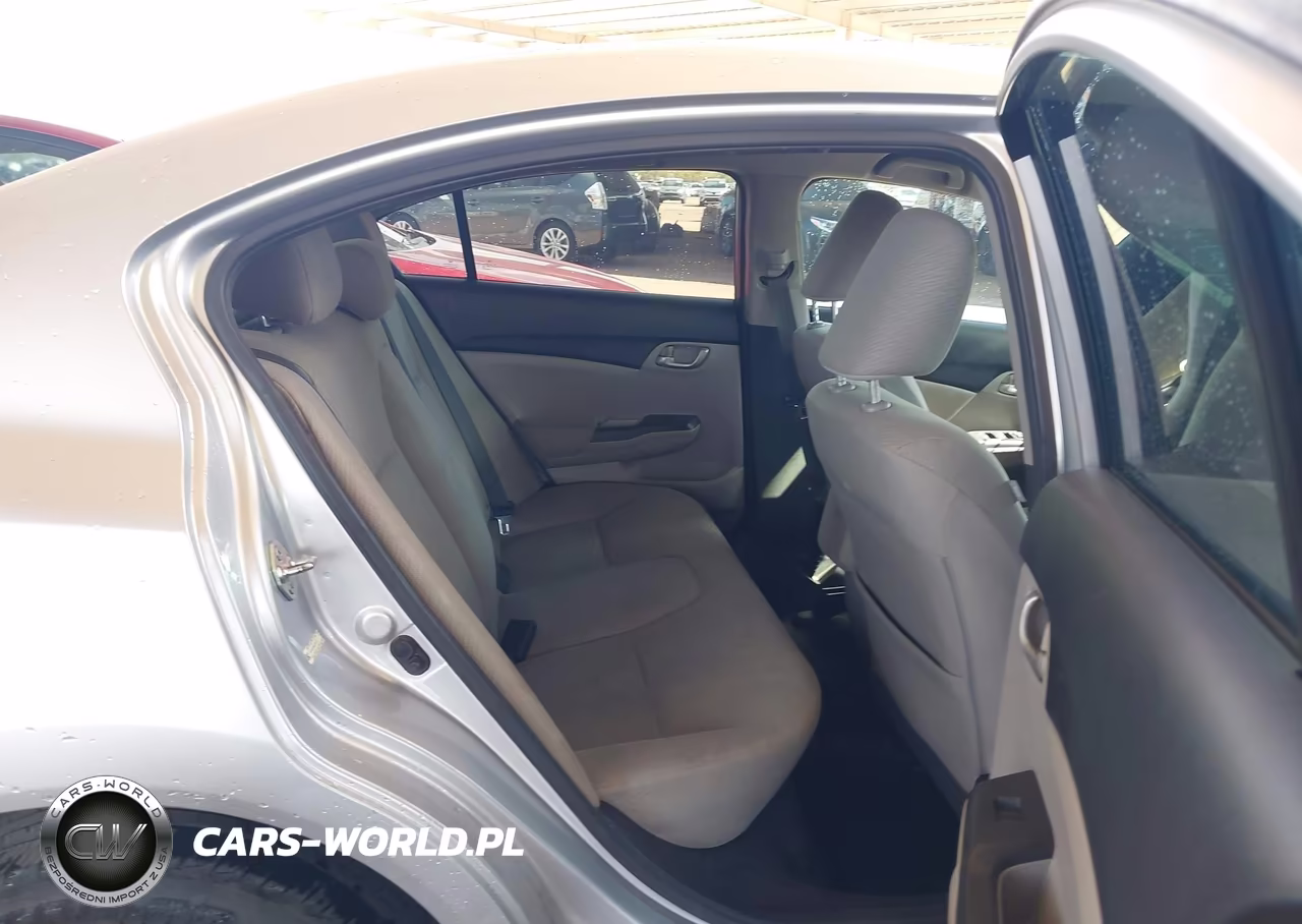2013 Honda Civic Lx VIN:19XFB2F56DE292737 - 8