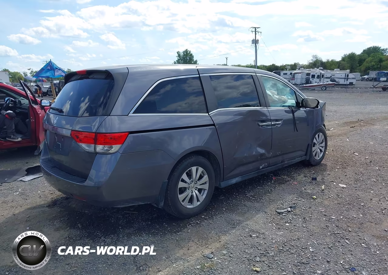 2014 Honda Odyssey Ex VIN:5FNRL5H49EB112856 - 4