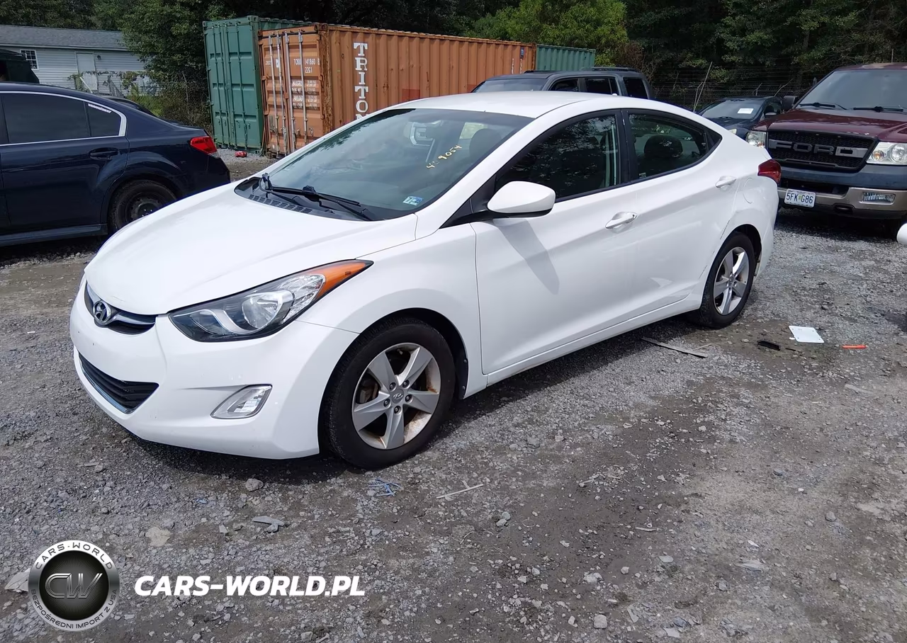 2013 Hyundai Elantra Gls VIN:5NPDH4AE0DH409054 - 2