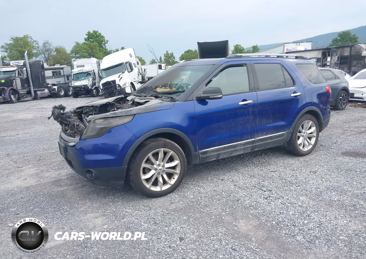 2013 Ford Explorer Xlt VIN:1FM5K8D80DGB17343 - 2