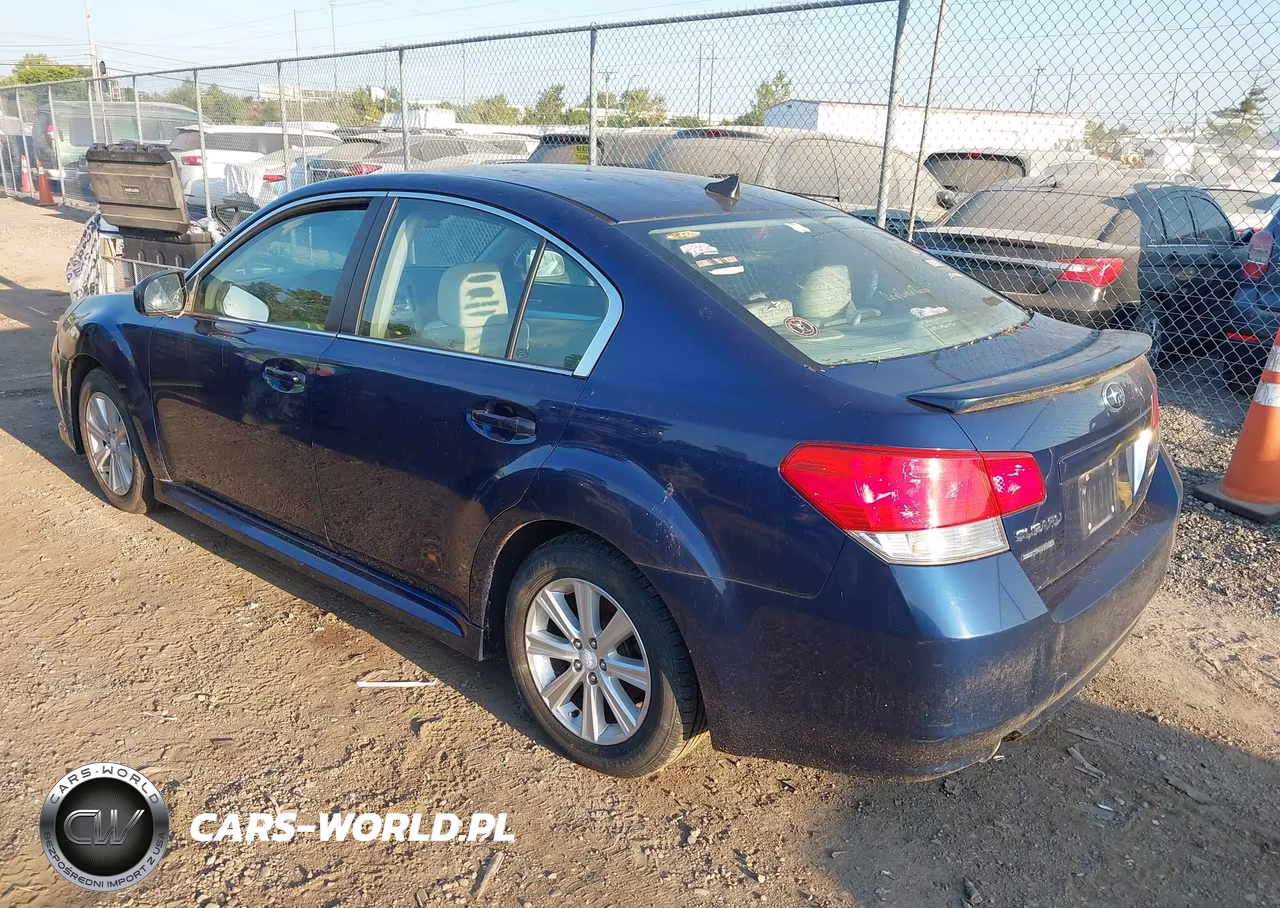 2011 Subaru Legacy 2.5I Premium VIN:4S3BMBH65B3241233 - 3