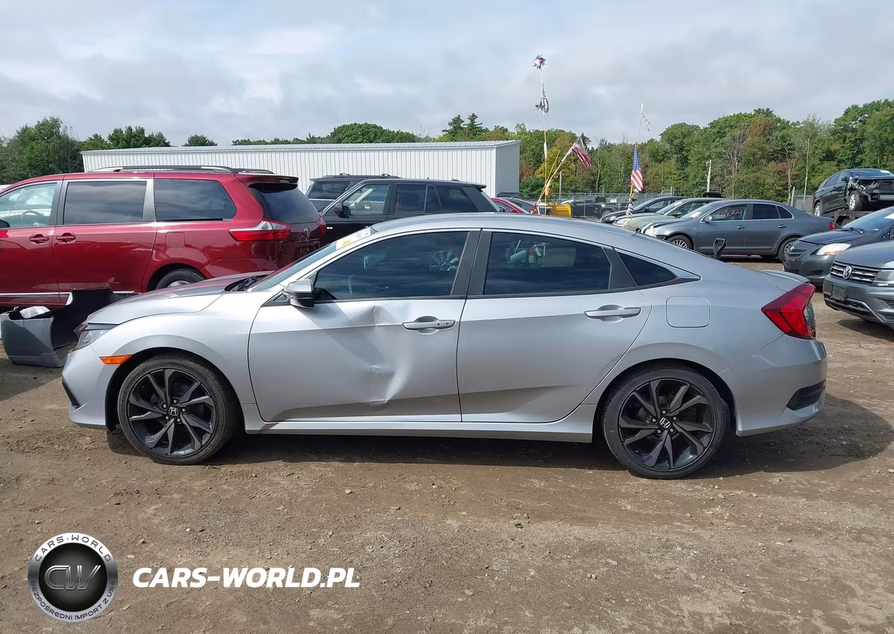 2019 Honda Civic Sport VIN:19XFC2F82KE200835 - 14