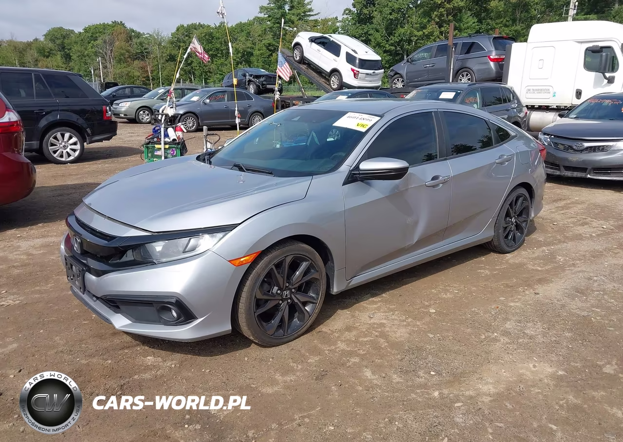 2019 Honda Civic Sport VIN:19XFC2F82KE200835 - 2