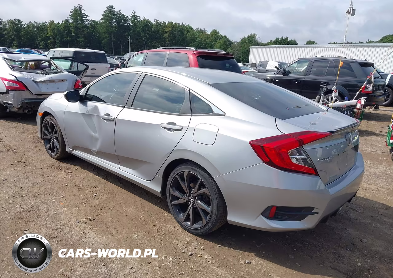 2019 Honda Civic Sport VIN:19XFC2F82KE200835 - 3