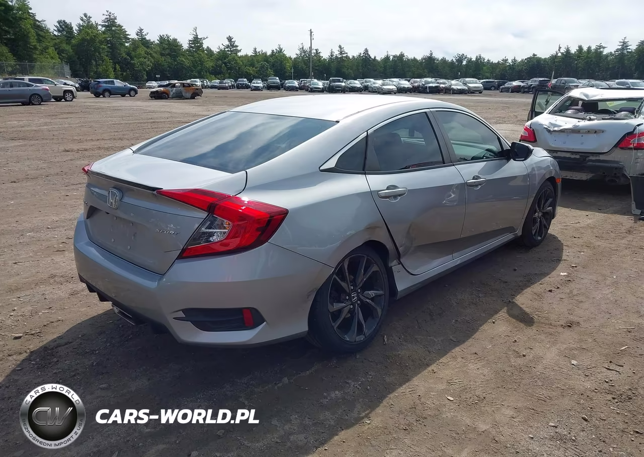 2019 Honda Civic Sport VIN:19XFC2F82KE200835 - 4