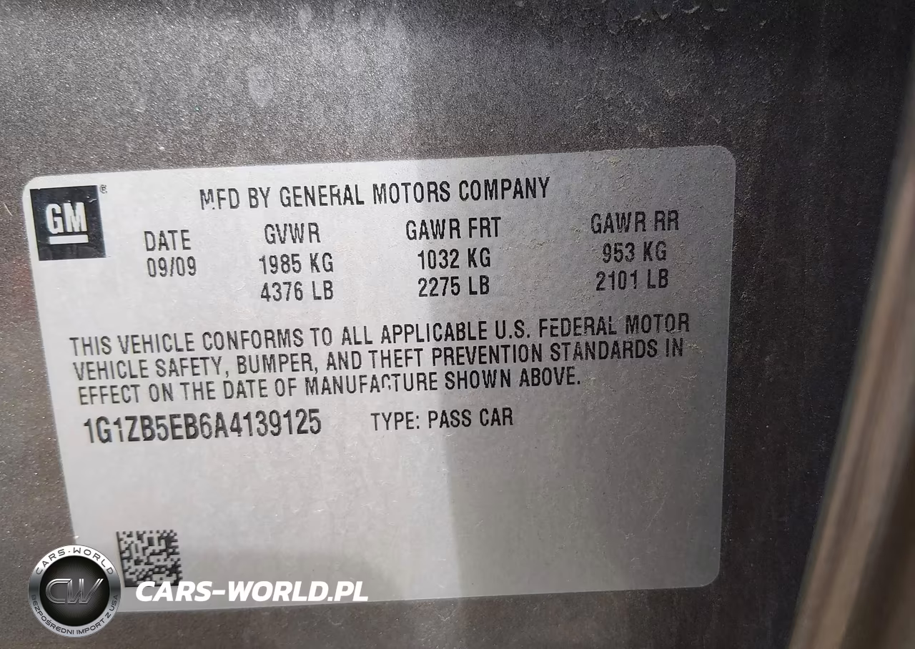 2010 Chevrolet Malibu Ls VIN:1G1ZB5EB6A4139125 - 9