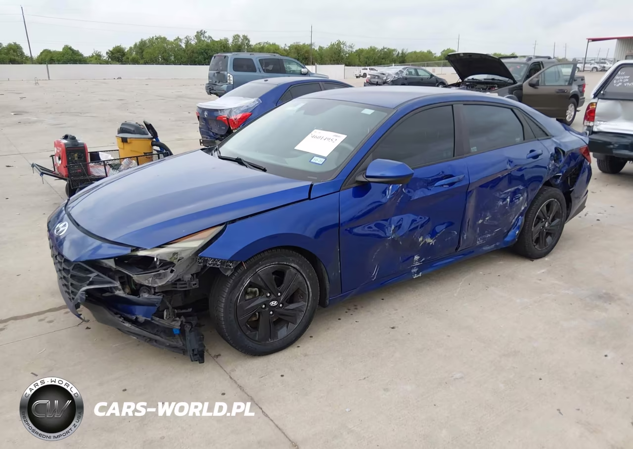 2021 Hyundai Elantra Sel VIN:5NPLM4AG8MH023698 - 2