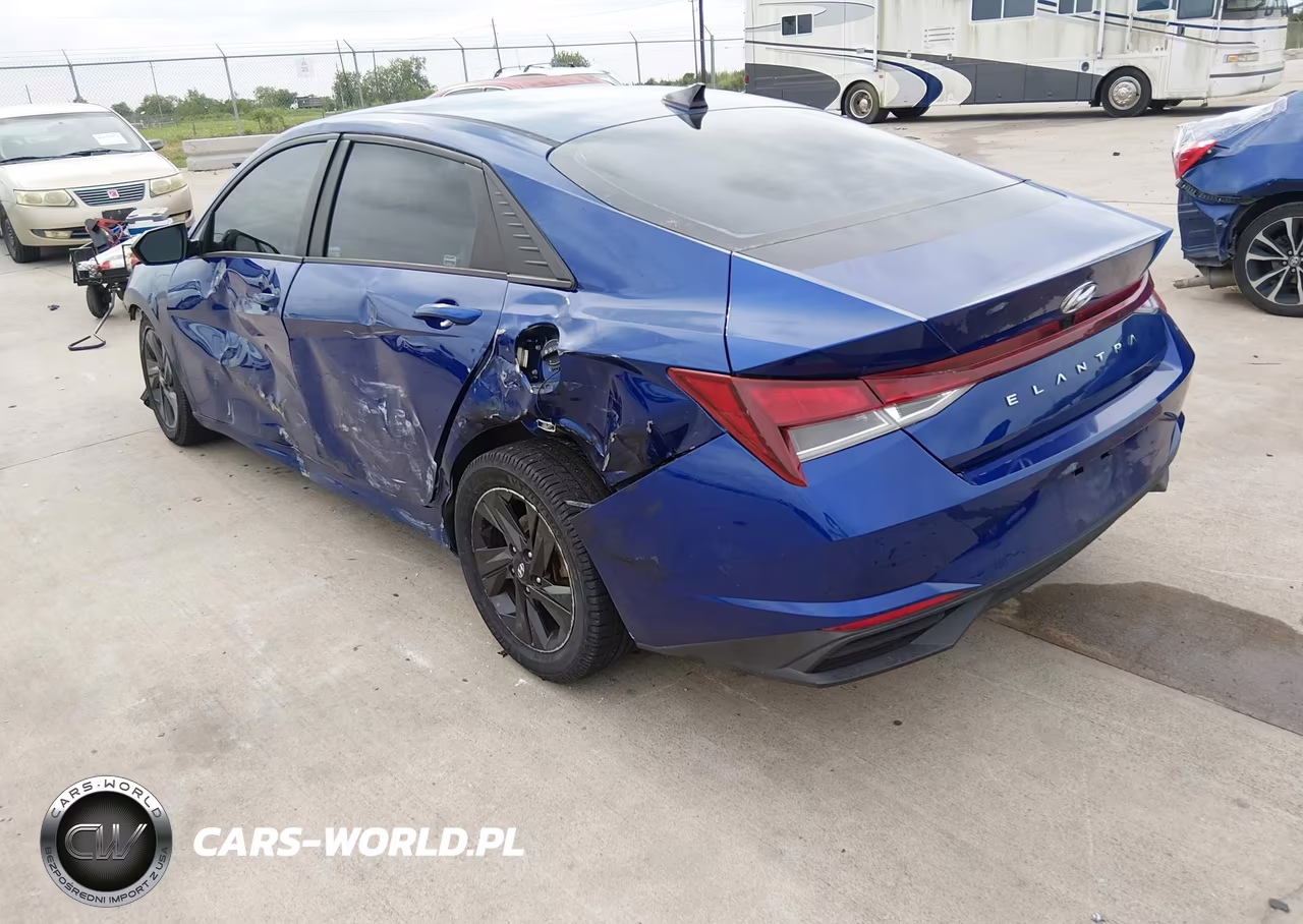 2021 Hyundai Elantra Sel VIN:5NPLM4AG8MH023698 - 3