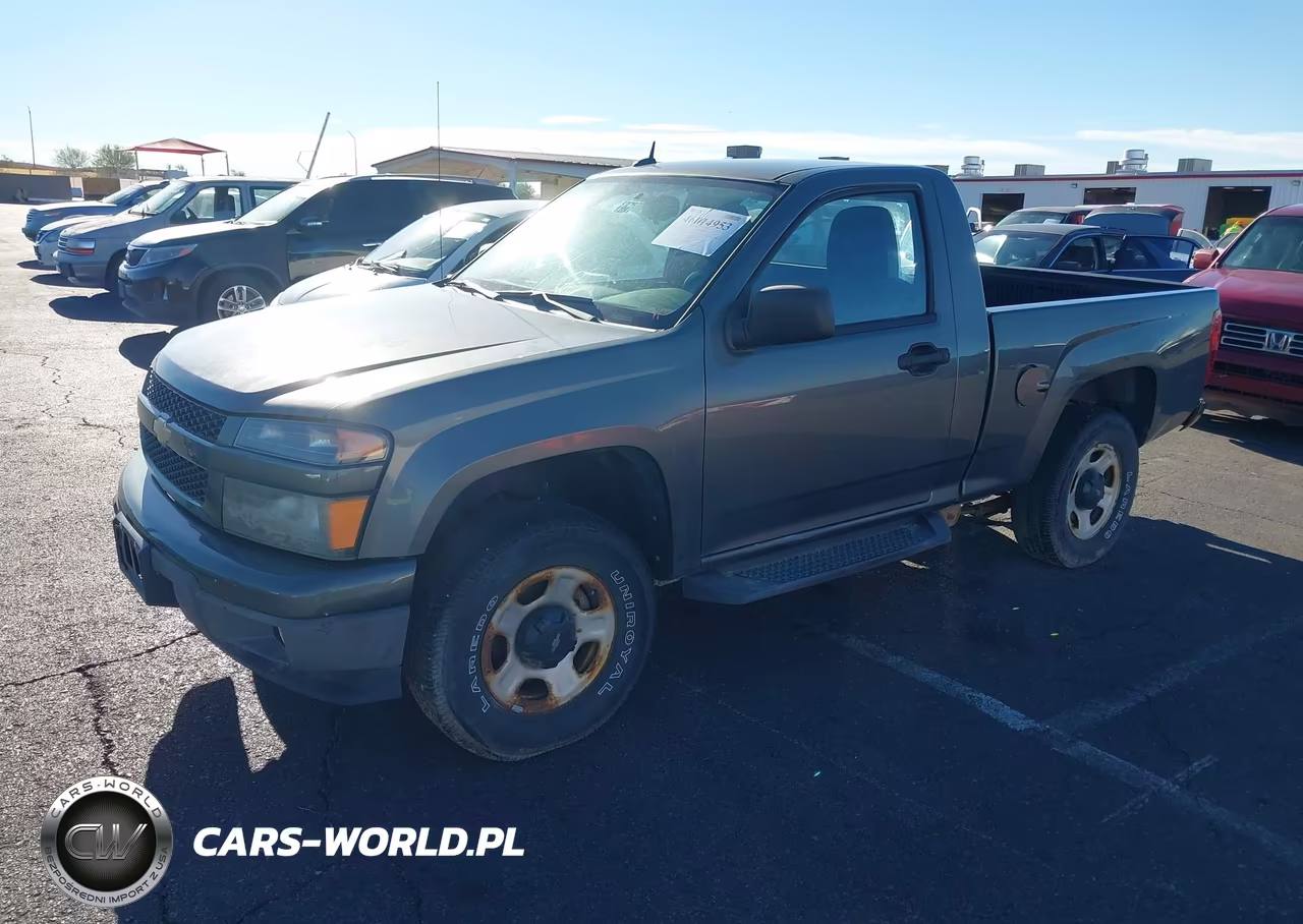 2011 Chevrolet Colorado Work Truck VIN:1GCGTBF97B8111303 - 2