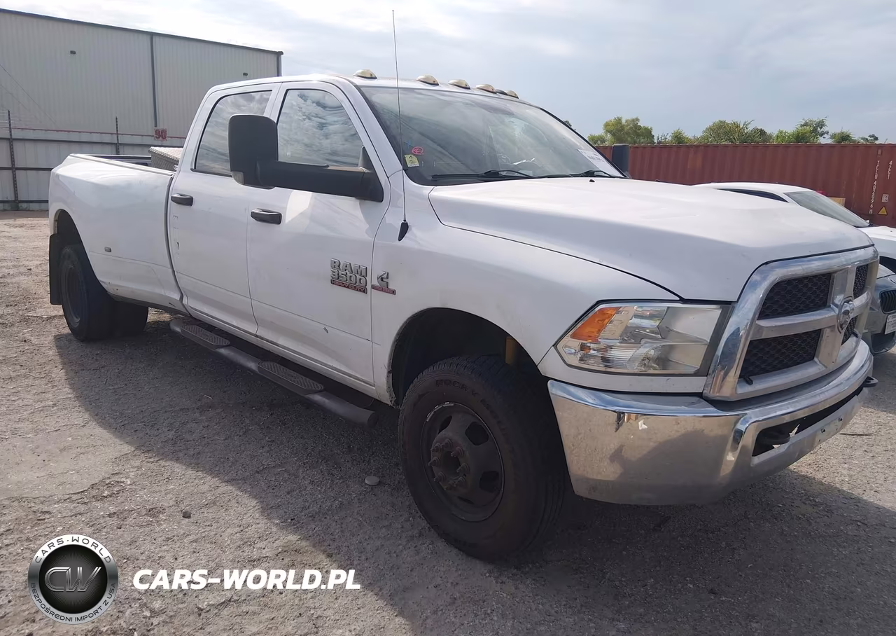 2018 Ram 3500 Tradesman 4X4 8' Box