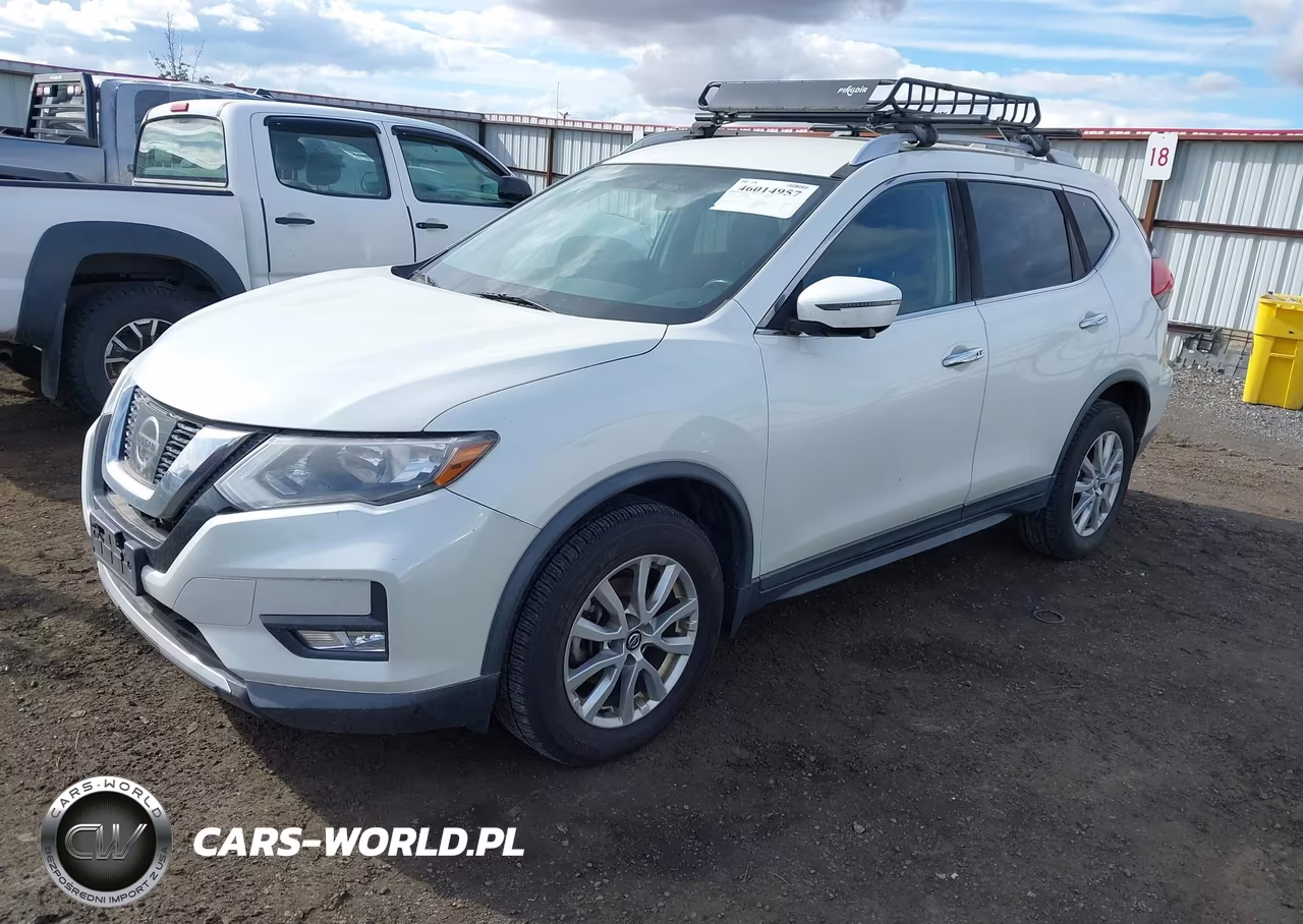 2017 Nissan Rogue Sv VIN:KNMAT2MV6HP591709 - 2