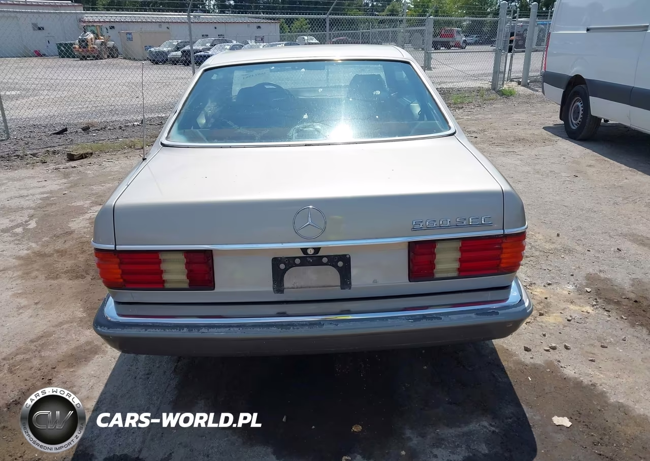 1987 Mercedes-Benz 560 Sec VIN:WDBCA45D0HA276289 - 15