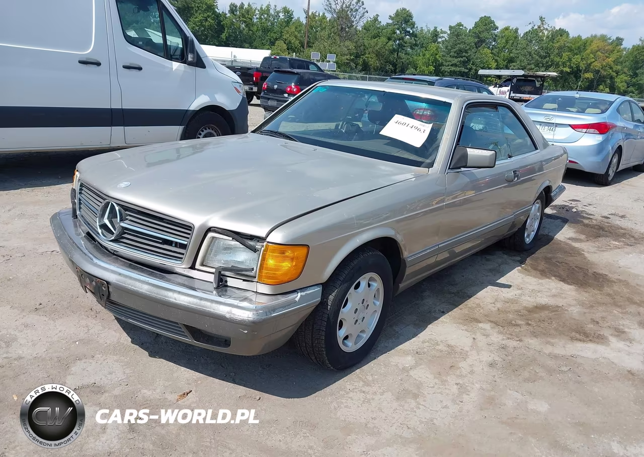 1987 Mercedes-Benz 560 Sec VIN:WDBCA45D0HA276289 - 2