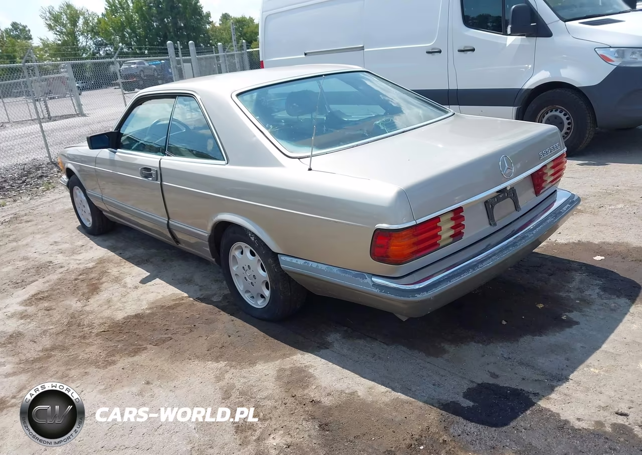 1987 Mercedes-Benz 560 Sec VIN:WDBCA45D0HA276289 - 3