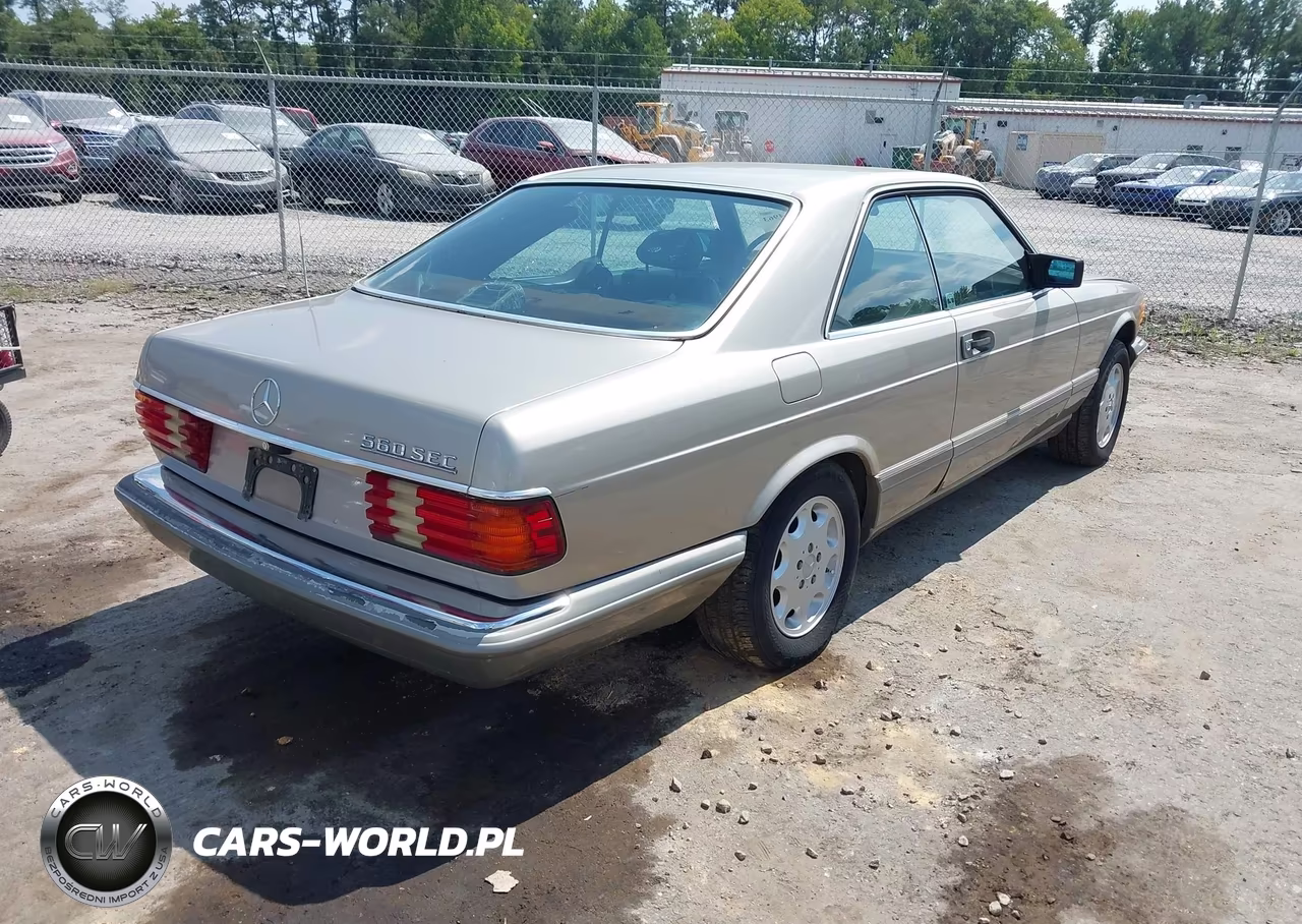 1987 Mercedes-Benz 560 Sec VIN:WDBCA45D0HA276289 - 4