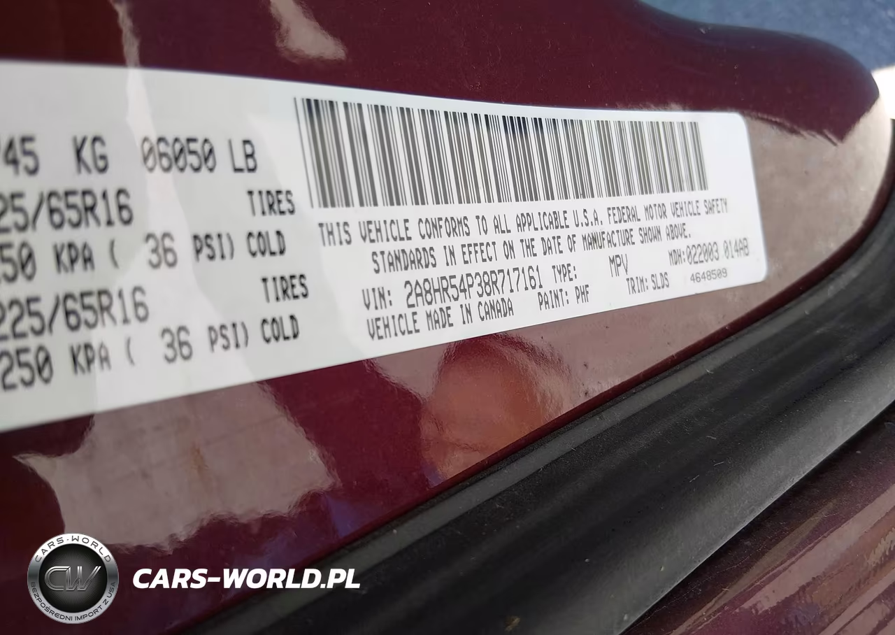 2008 Chrysler Town & Country Touring VIN:2A8HR54P38R717161 - 9