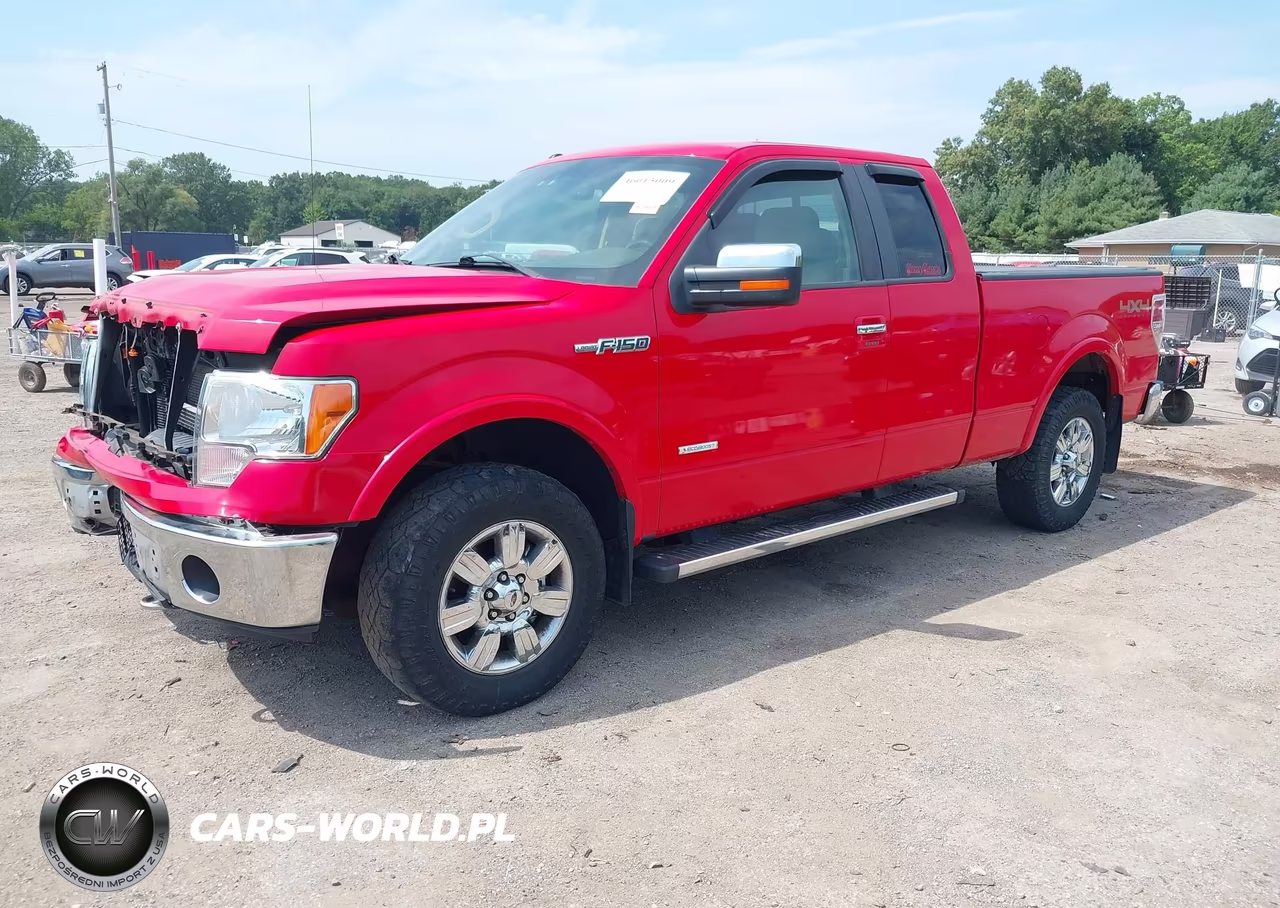 2012 Ford F-150 Lariat VIN:1FTFX1ET4CFC53581 - 2