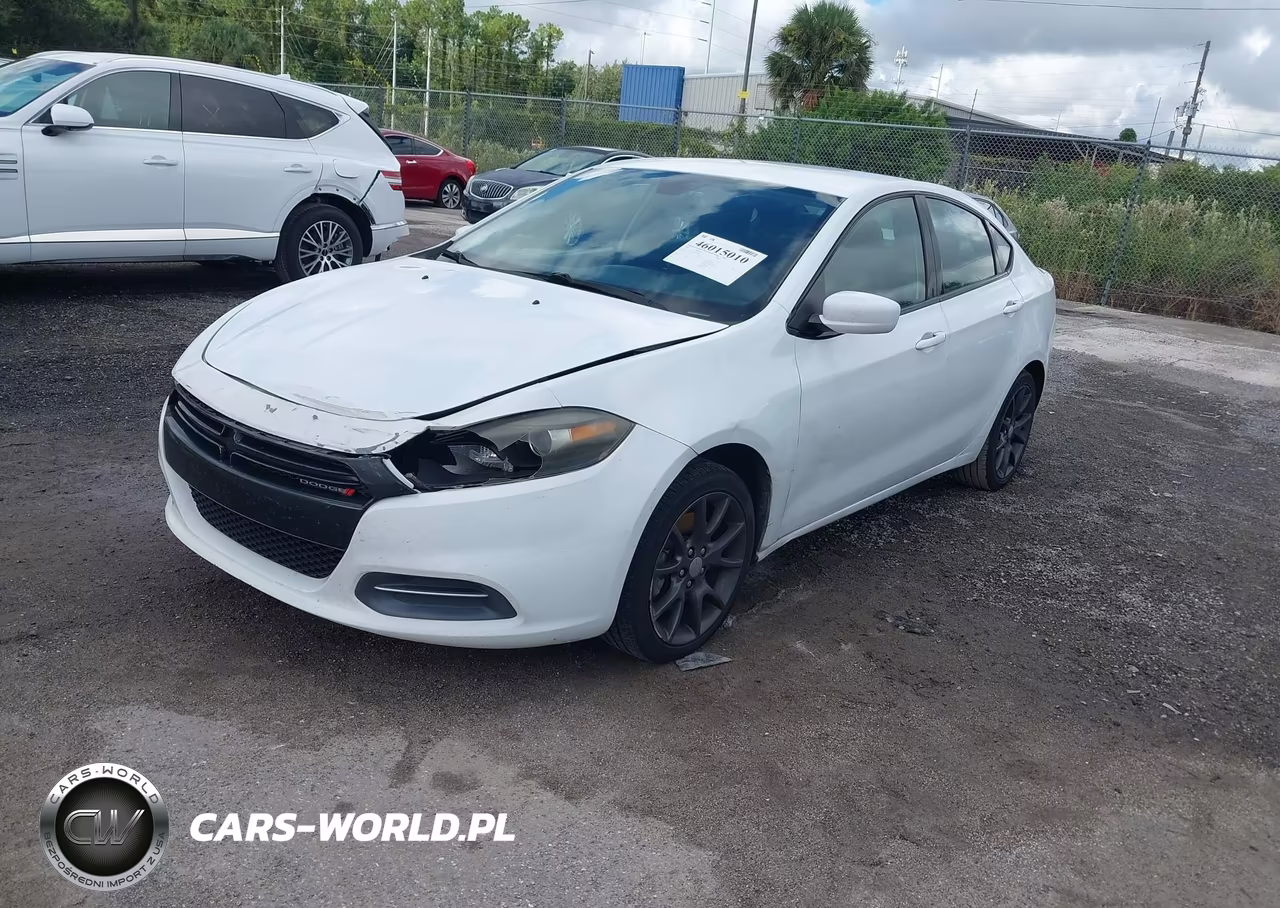 2016 Dodge Dart Se VIN:1C3CDFAA9GD607761 - 2