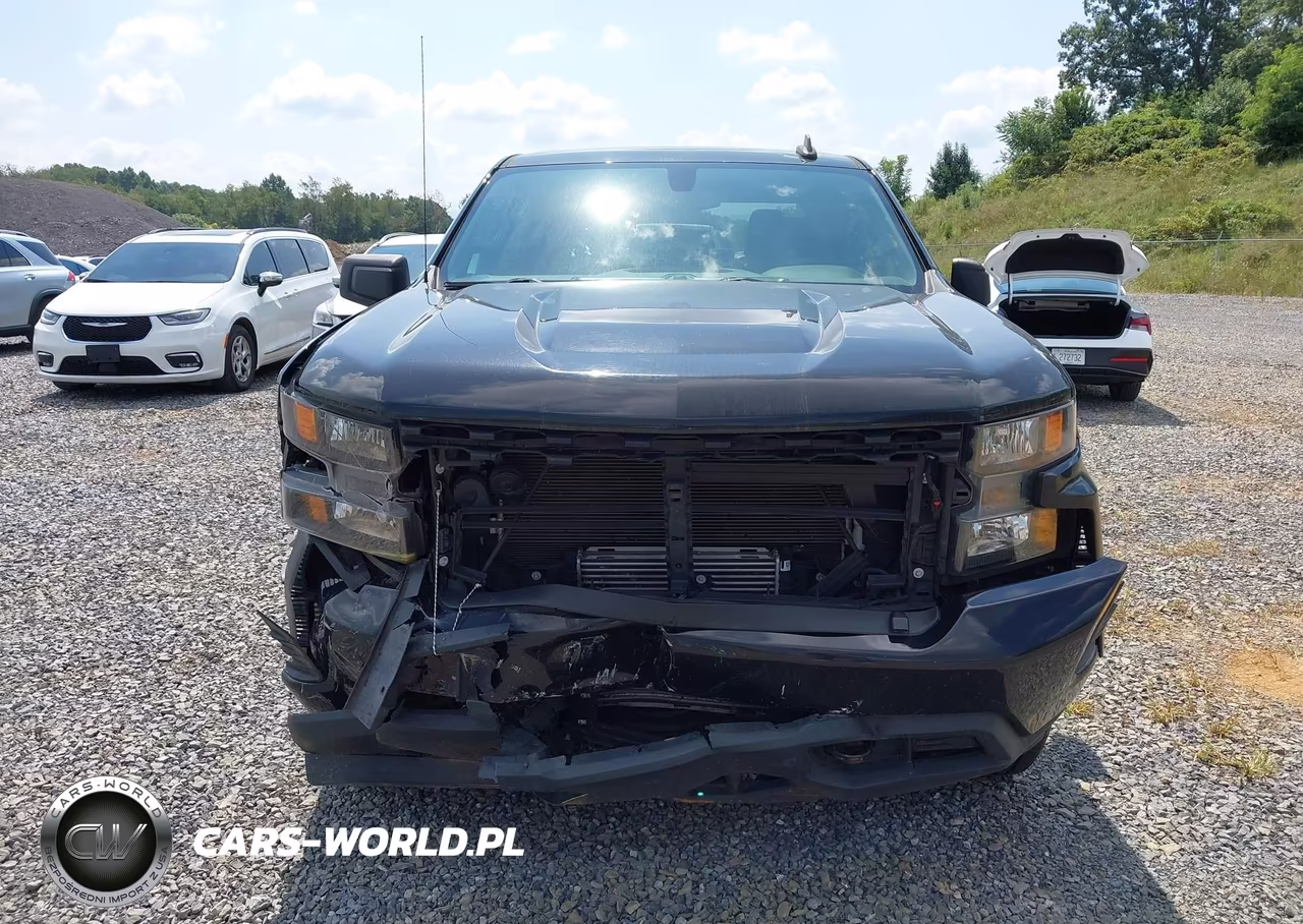 2021 Chevrolet Silverado 1500 2Wd Short Bed Custom VIN:1GCPWBEK5MZ163652 - 12