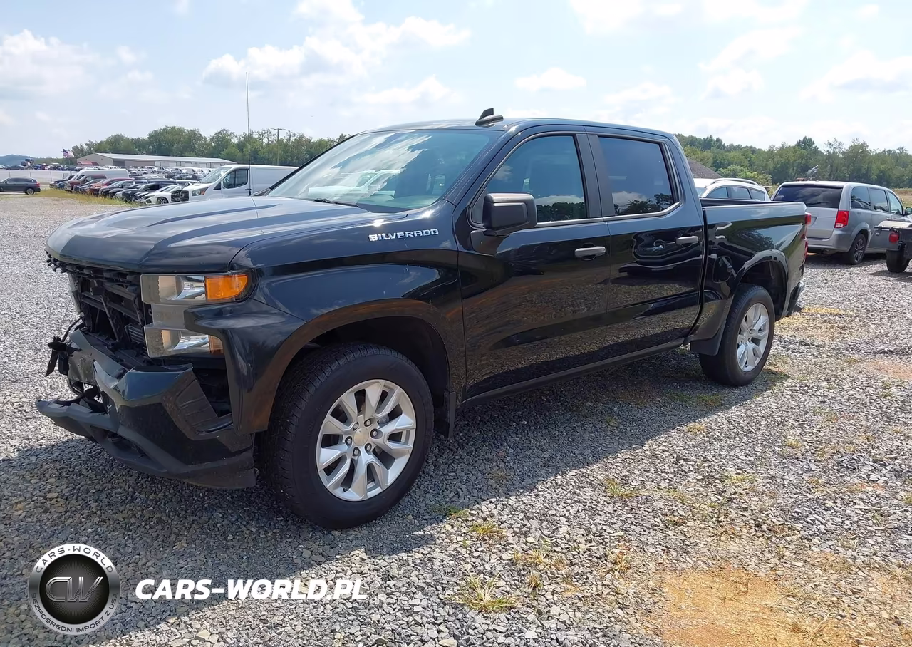 2021 Chevrolet Silverado 1500 2Wd Short Bed Custom VIN:1GCPWBEK5MZ163652 - 2