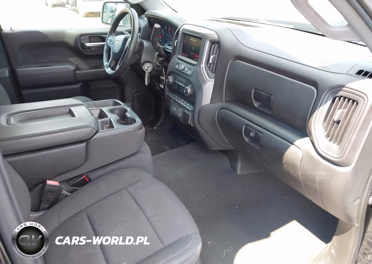 2021 Chevrolet Silverado 1500 2Wd Short Bed Custom VIN:1GCPWBEK5MZ163652 - 5