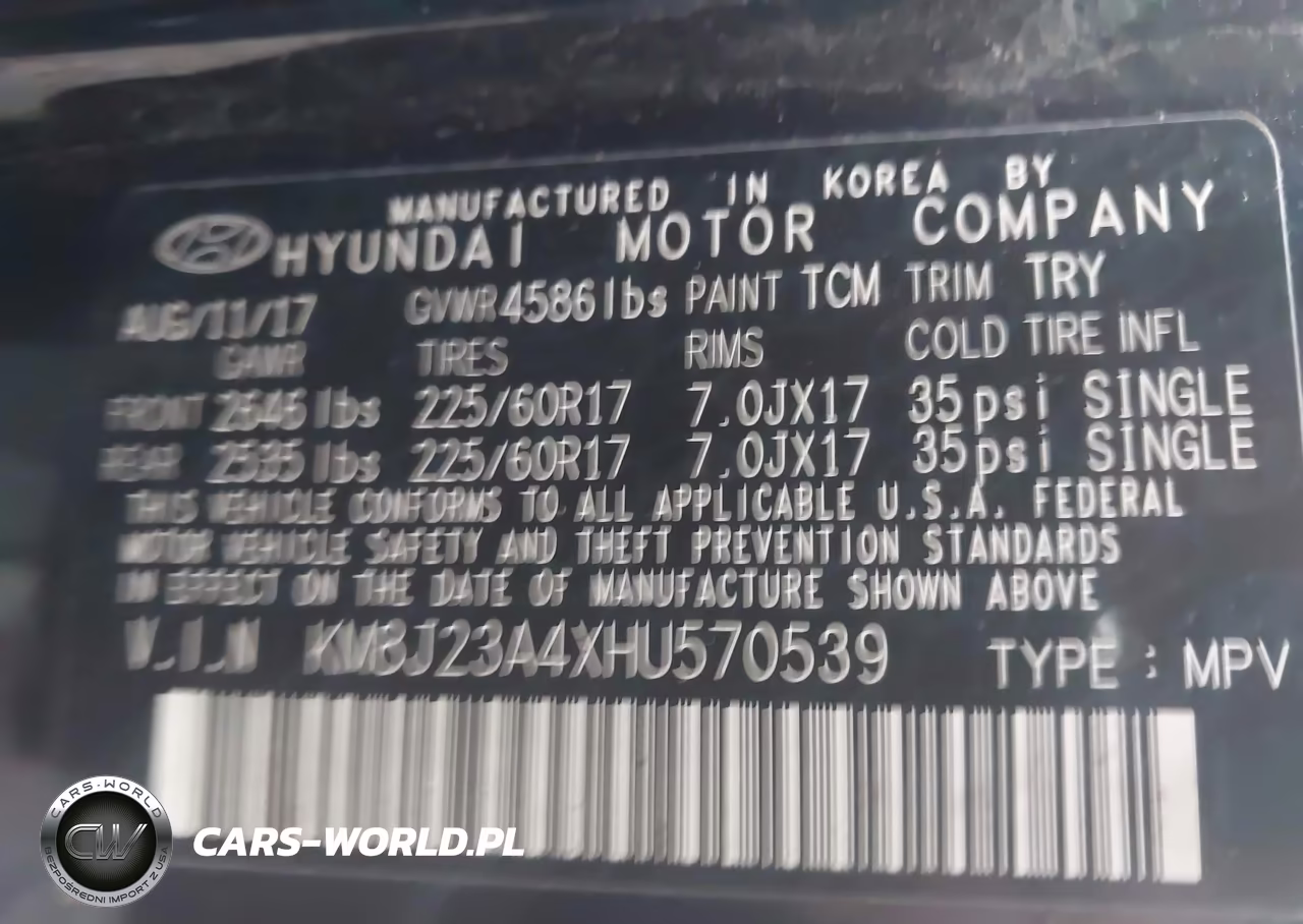 2017 Hyundai Tucson Se VIN:KM8J23A4XHU570539 - 9