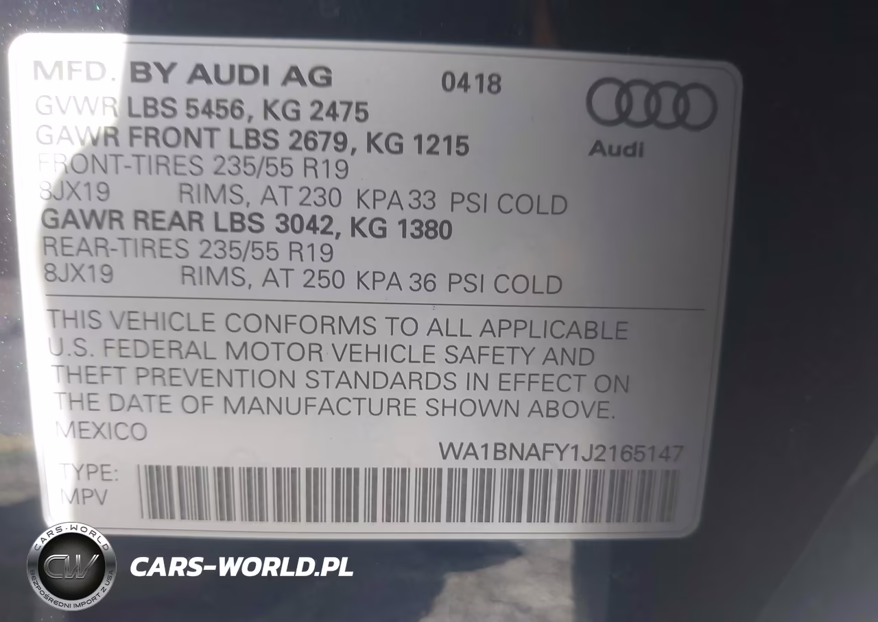 2018 Audi Q5 2.0T Premium-2.0T Tech Premium VIN:WA1BNAFY1J2165147 - 9