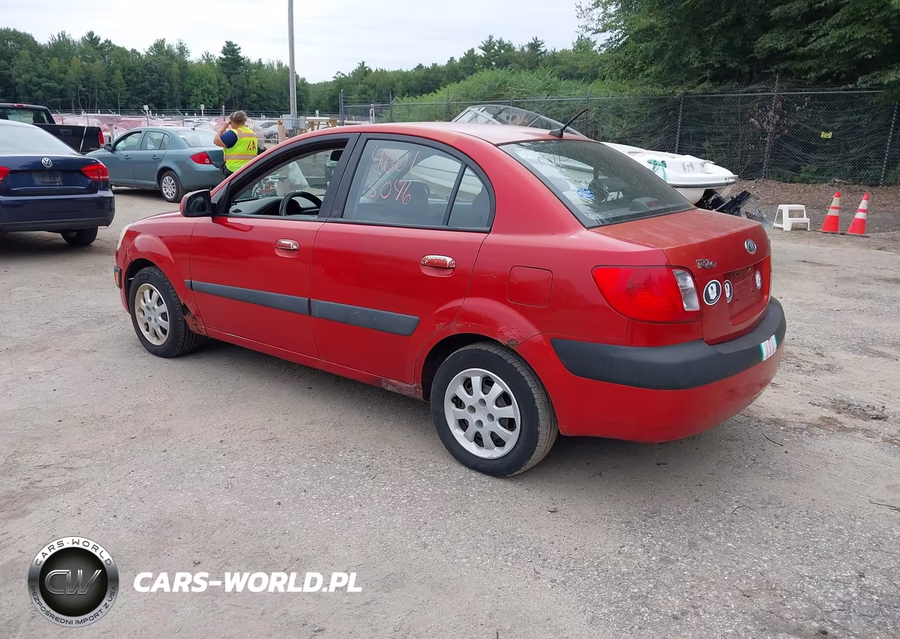 2007 Kia Rio Lx VIN:KNADE123276199783 - 3