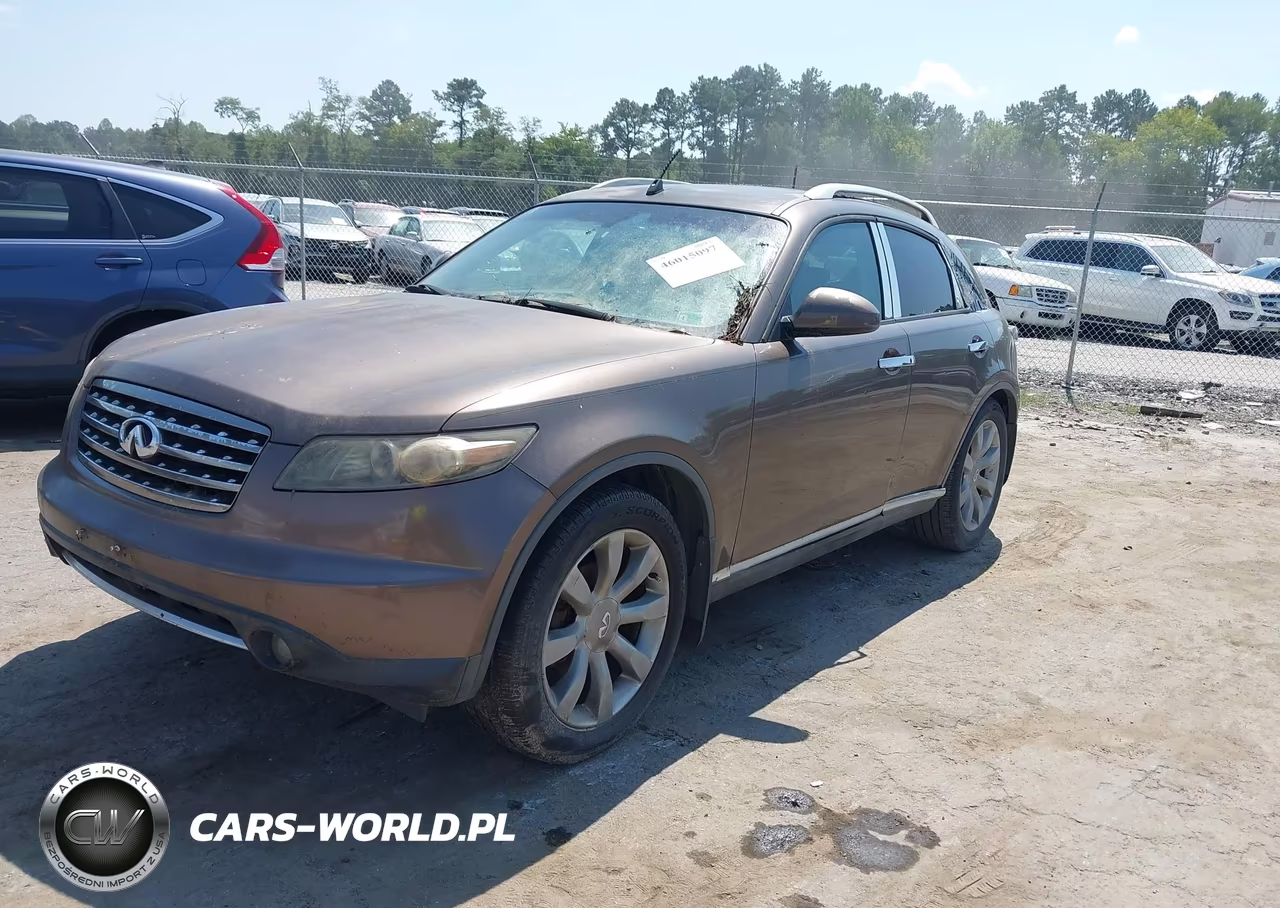 2006 Infiniti Fx35 VIN:JNRAS08U86X100725 - 2