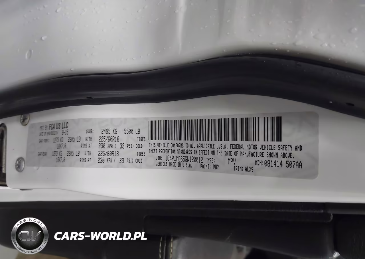 2016 Jeep Cherokee Limited VIN:1C4PJMDS5GW120012 - 9
