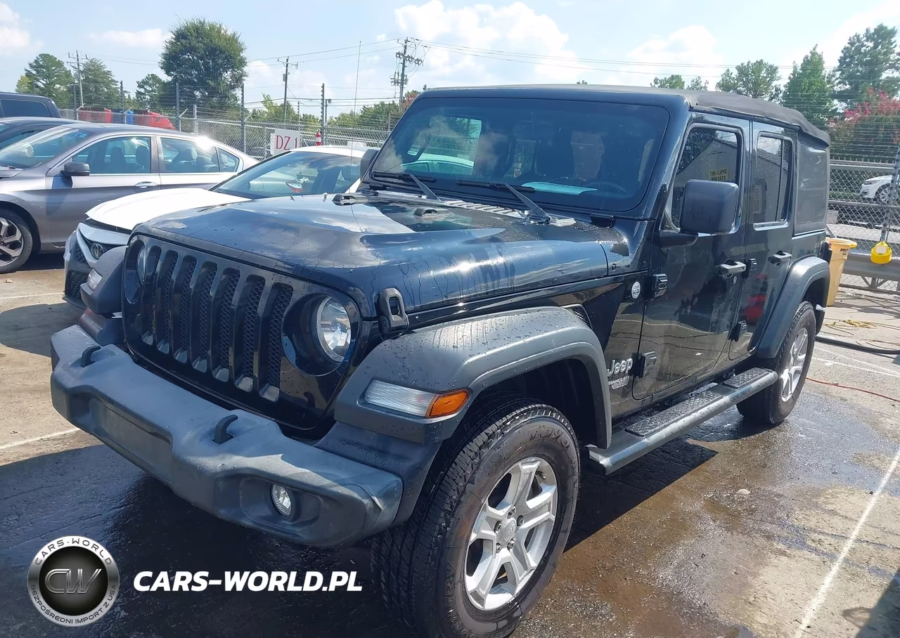 2018 Jeep Wrangler Unlimited Sport S 4X4 VIN:1C4HJXDN4JW324906 - 2