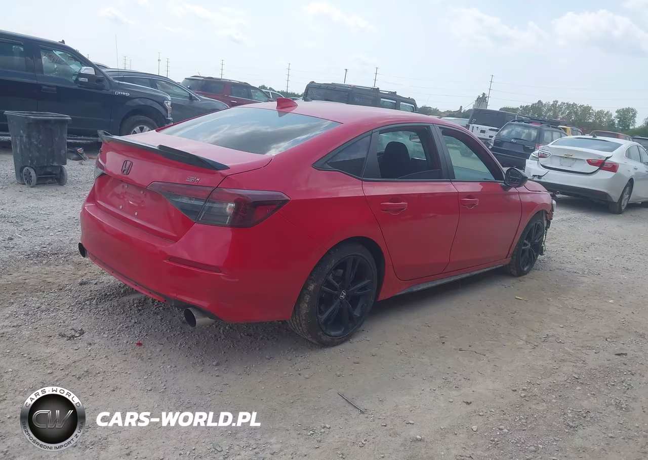 2025 Honda Civic Si Base W-High Performance Summer Tires- VIN:2HGFE1E52SH470973 - 4