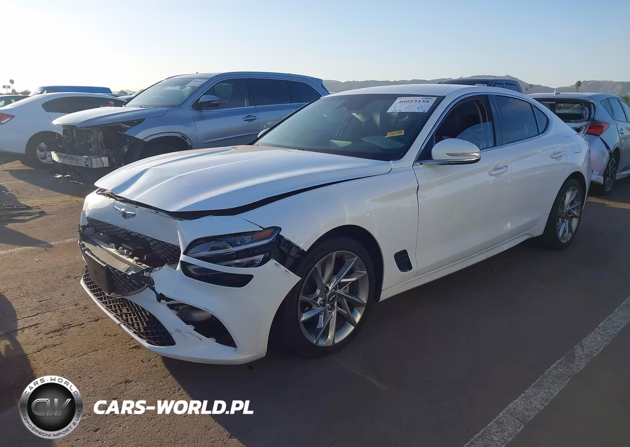 2022 Genesis G70 2.0T Rwd VIN:KMTG34TA2NU095096 - 2