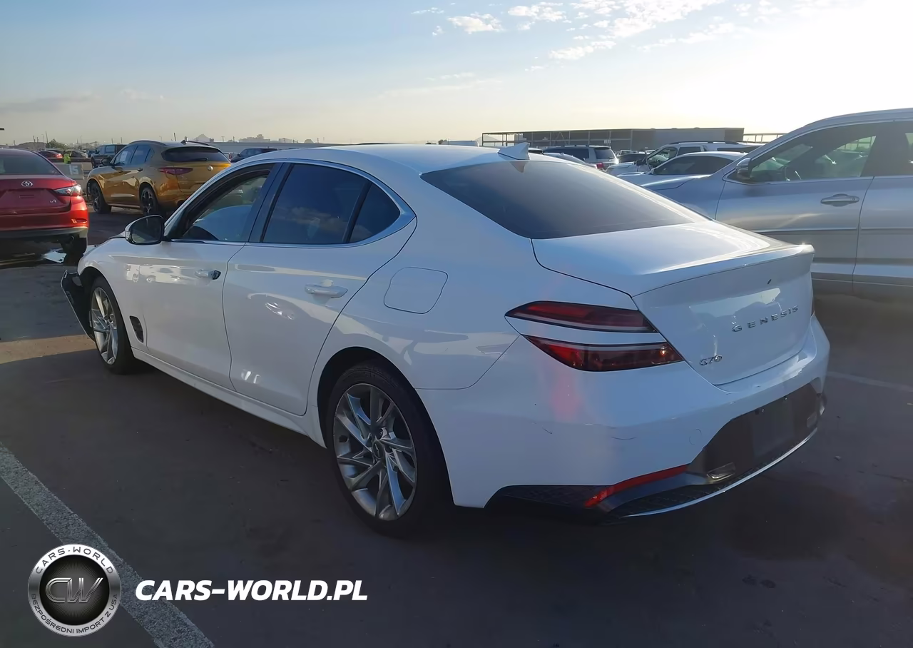 2022 Genesis G70 2.0T Rwd VIN:KMTG34TA2NU095096 - 3