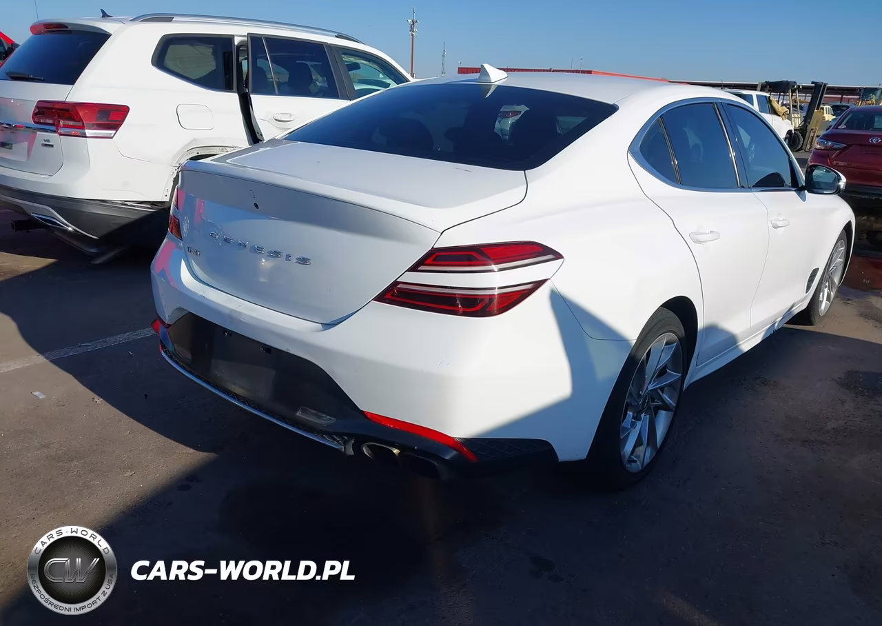 2022 Genesis G70 2.0T Rwd VIN:KMTG34TA2NU095096 - 4