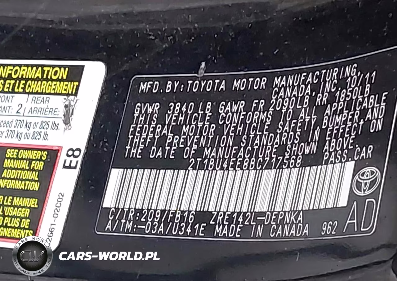 2011 Toyota Corolla Le VIN:2T1BU4EE8BC717568 - 9