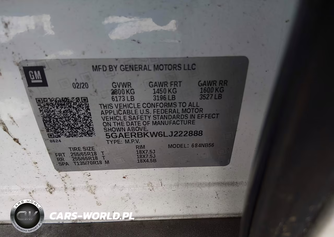2020 Buick Enclave Fwd Essence VIN:5GAERBKW6LJ222888 - 9