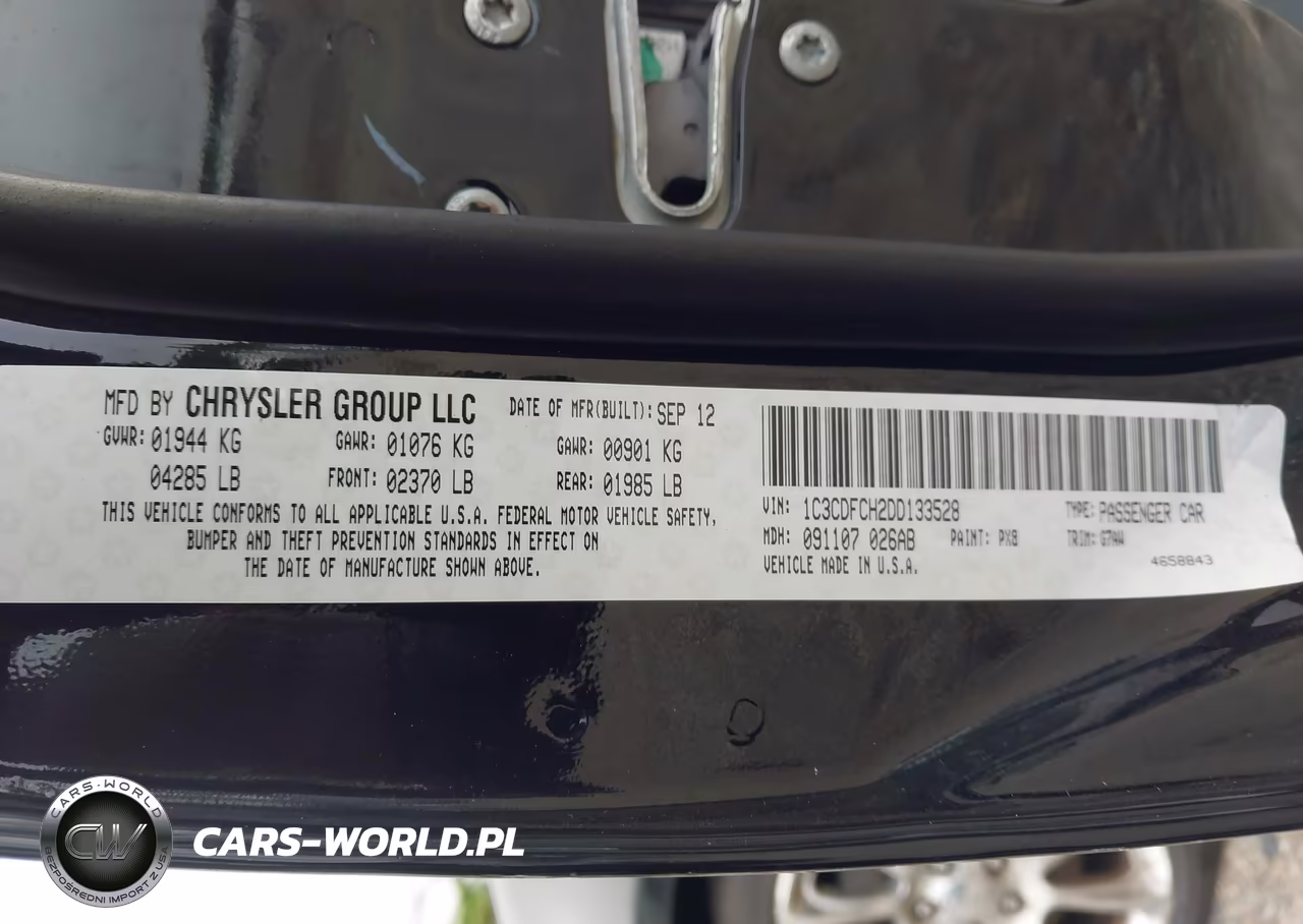 2013 Dodge Dart Limited VIN:1C3CDFCH2DD133528 - 9