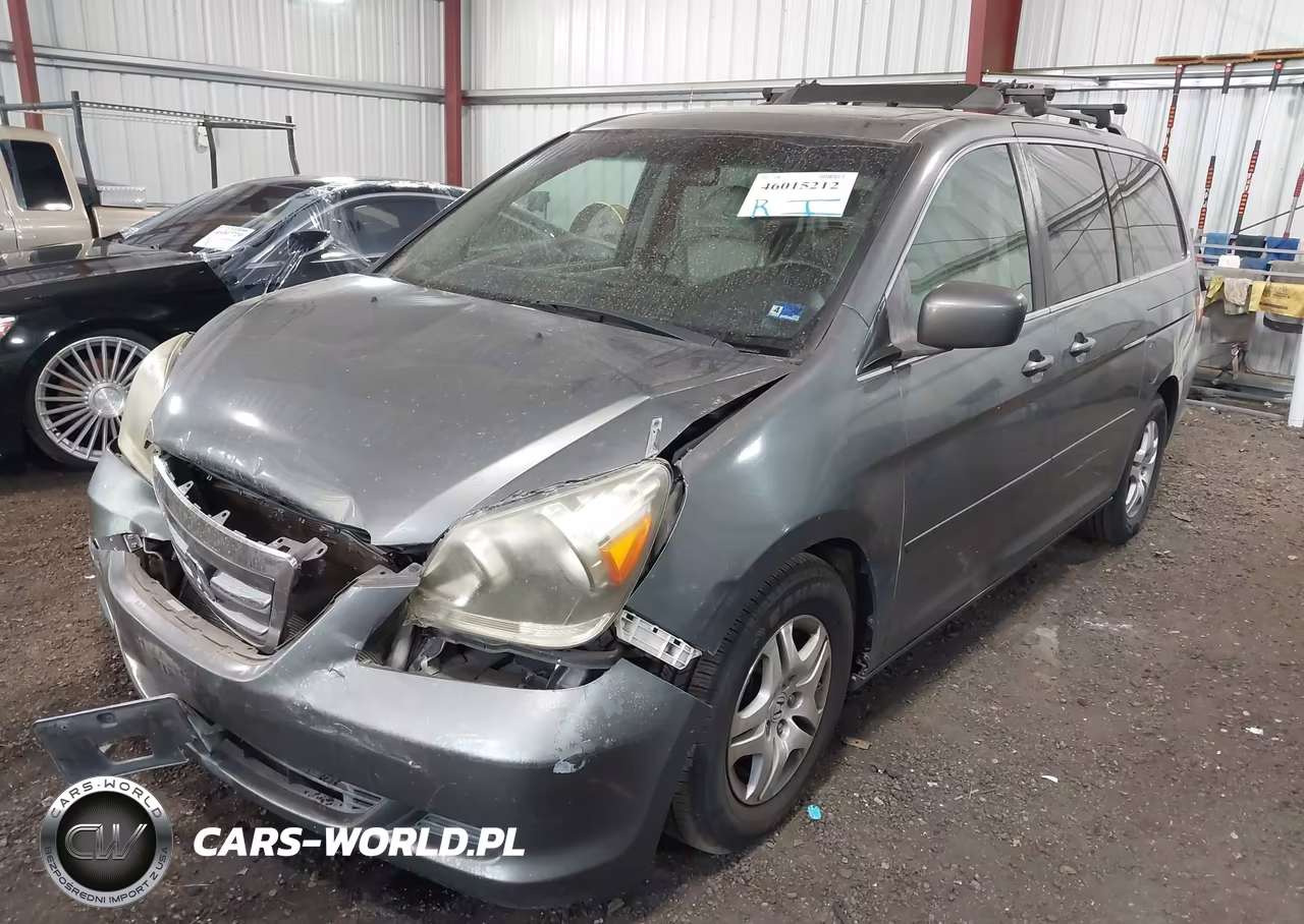 2007 Honda Odyssey Ex-L VIN:5FNRL38717B083628 - 2