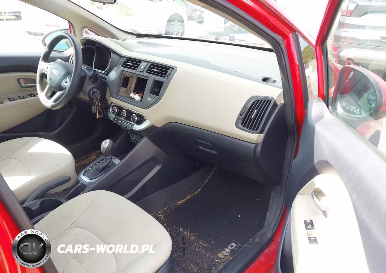 2013 Kia Rio Lx VIN:KNADM4A31D6259845 - 5