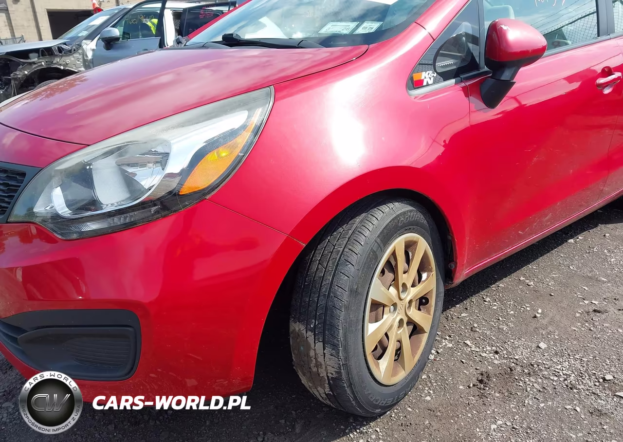 2013 Kia Rio Lx VIN:KNADM4A31D6259845 - 6