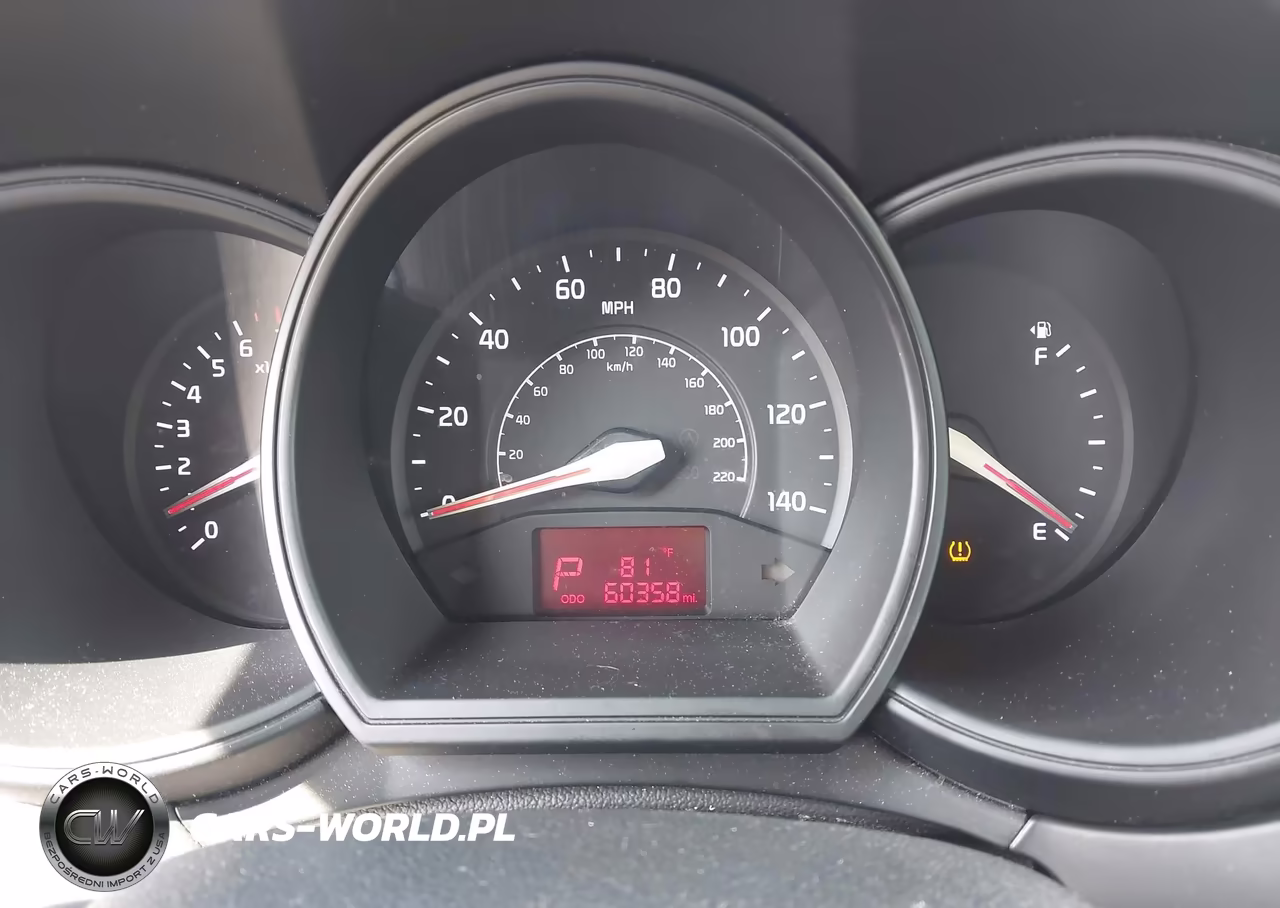 2013 Kia Rio Lx VIN:KNADM4A31D6259845 - 7