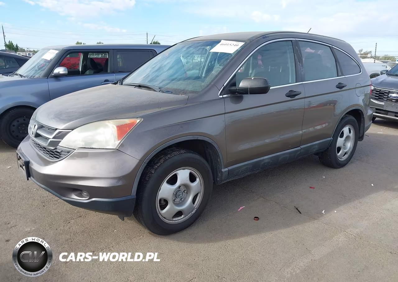 2010 Honda Cr-V Lx VIN:5J6RE4H33AL022308 - 2