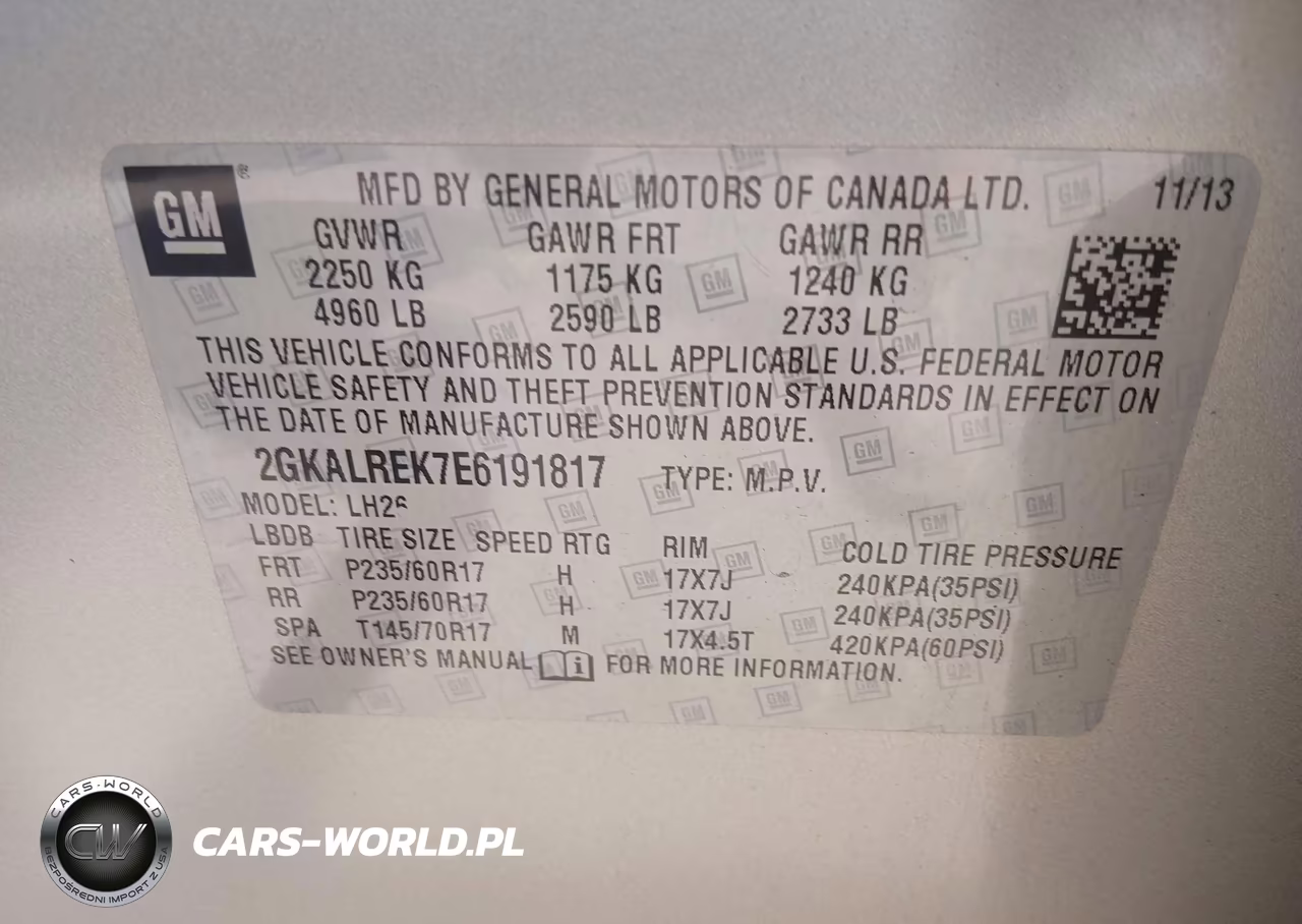 2014 GMC Terrain Sle-2 VIN:2GKALREK7E6191817 - 9